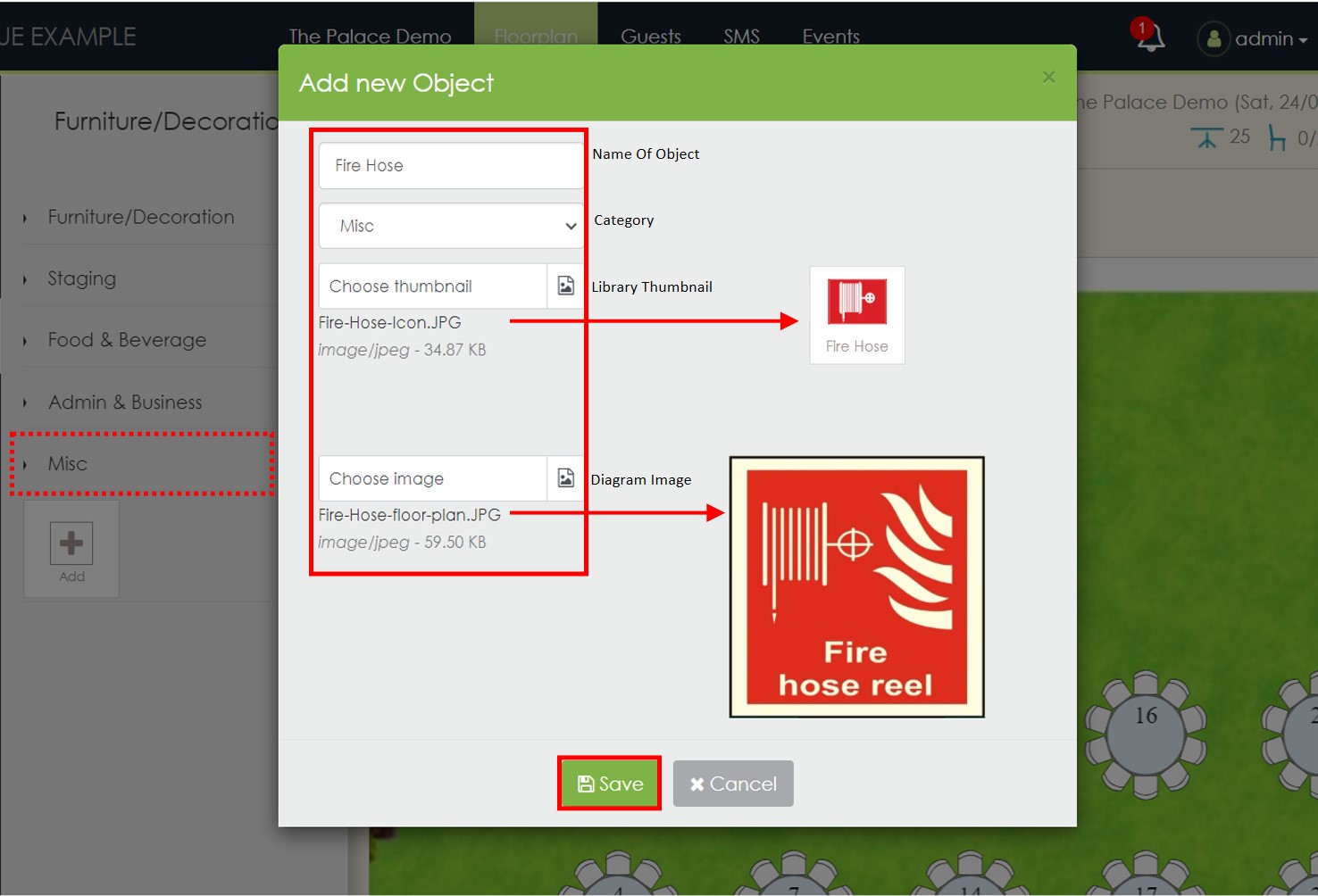 Add Custom Objects In Object Library: Entry Fields 