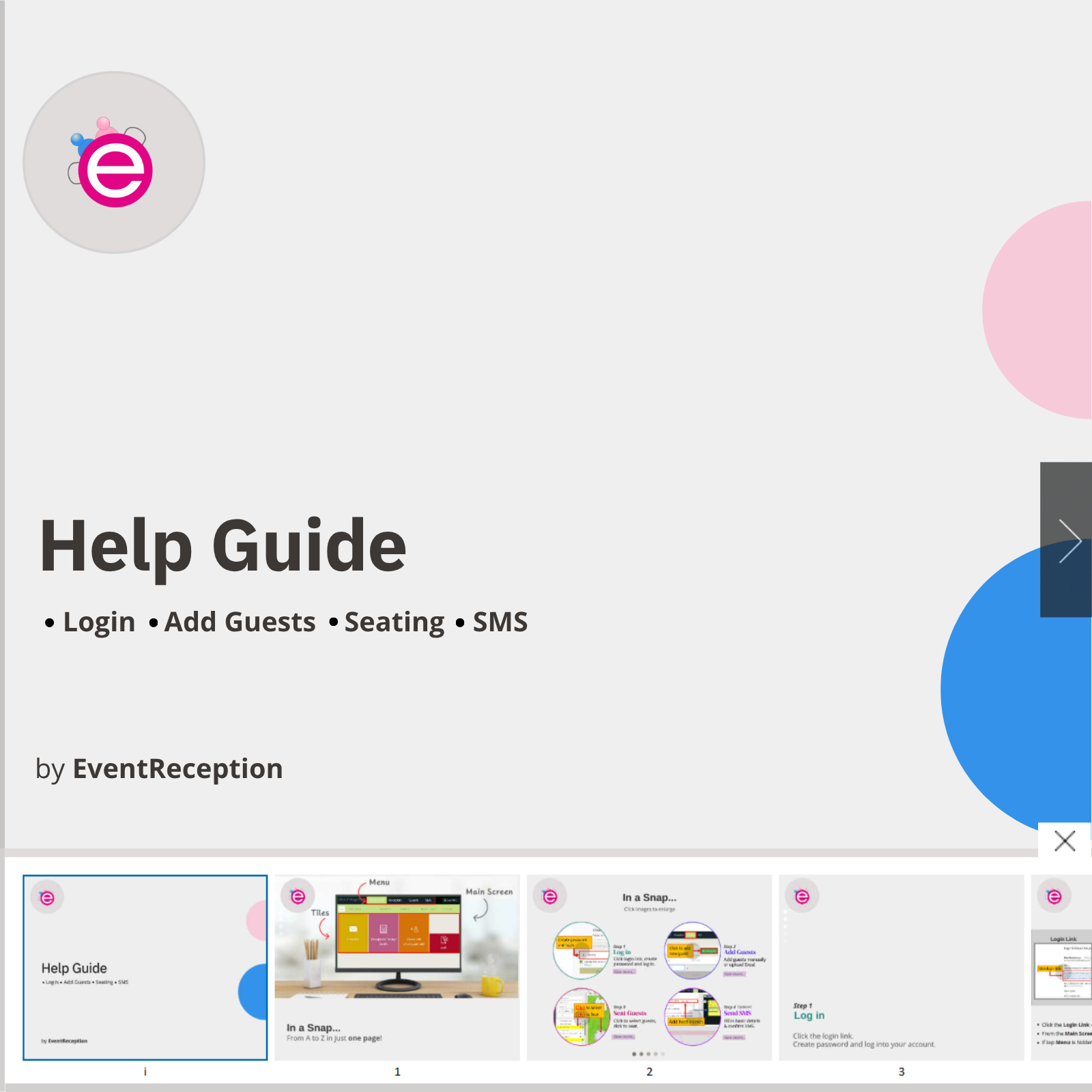 Help Guide - EventReception