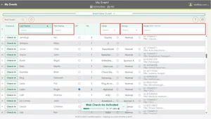 Advanced field-based guest search