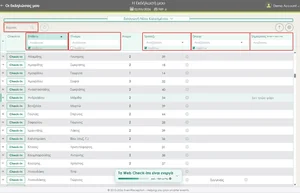 Προηγμένη αναζήτηση καλεσμένων ανά πεδίο